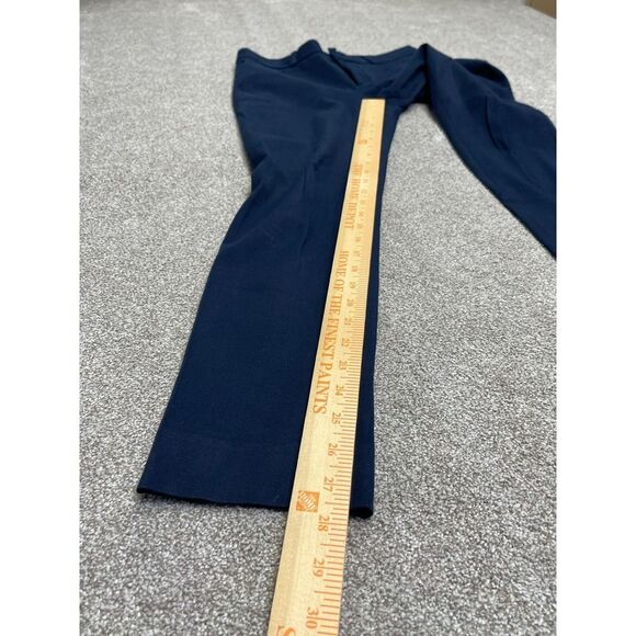 Banana Republic womens Sloan business casual pants sz 2 blue minimalist trouser - Picture 5 of 12